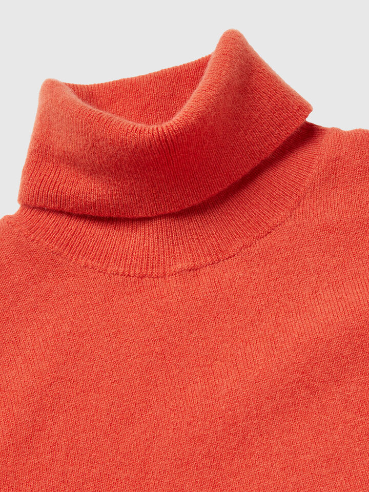 TURTLE NECK SWEATER Women image number 7